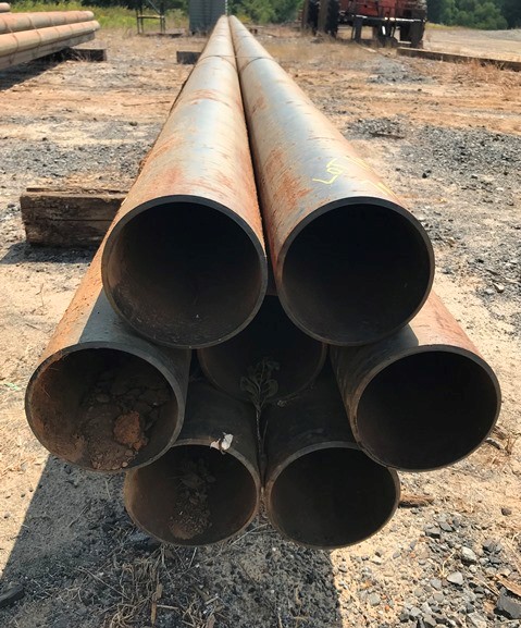 6 Inch Sch 40 Steel Pipe - Lot 115 