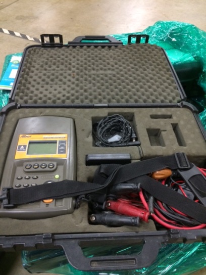 Seven (7) Alber Cellcorder battery testers