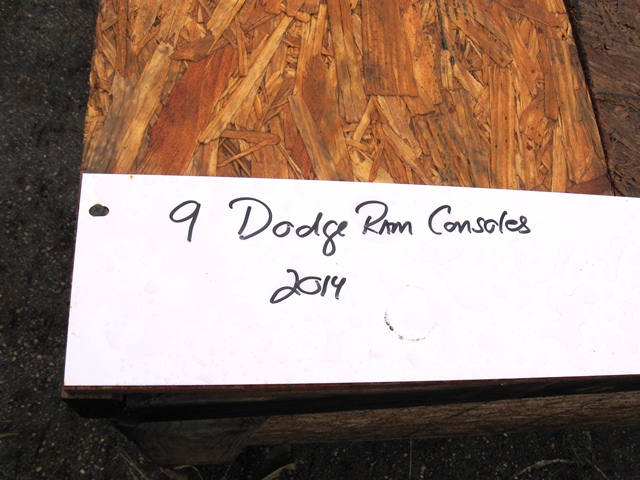 2014 Dodge Ram Consoles 9 (BX9)