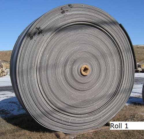 Fabric Conveyor Belt (33 inches,  960 feet)  Roll 1