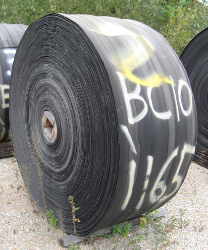 Fabric Conveyor Belt (30 inches, 2 rolls, 3480 feet)  Lot 427