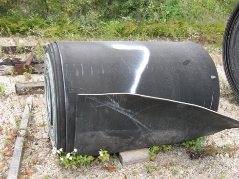 Fabric Conveyor Belt (60 inches, 1 rolls, 170 feet)  Lot 429