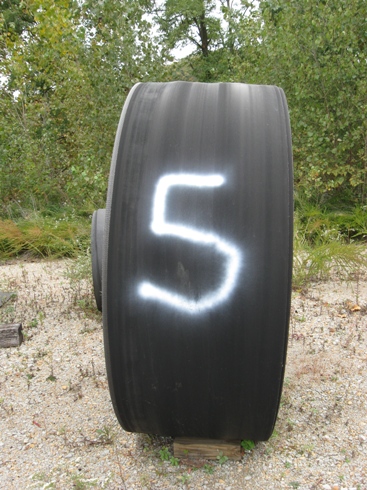 Fabric Conveyor Belt (30 inches, 1 roll, 1110 feet)  Lot 432