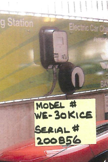 Blink Commercial Wall Mount Electric Vehicle Supply Equipment (EVSE) (200856)