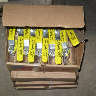 Manual Appollo Shutoff Brass Valves