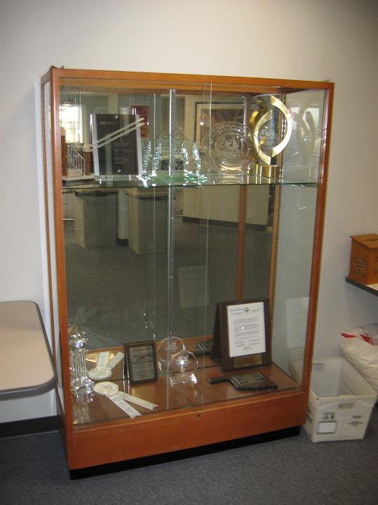 Glass Display Cabinet (48W x  18D x  70H)