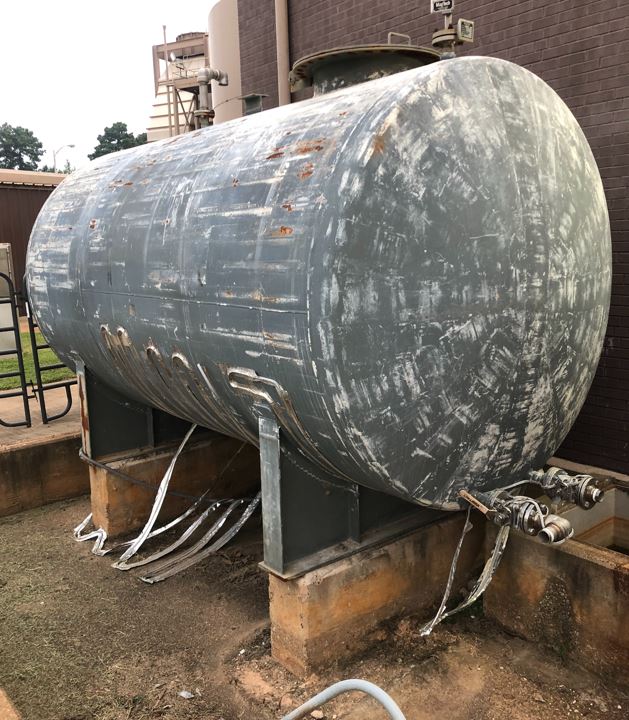 1972 Rothschild Boiler and Tank Works Caustic Storage Tank