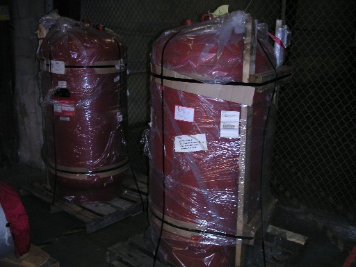 Pressurized Expansion Tank 158 Gals 