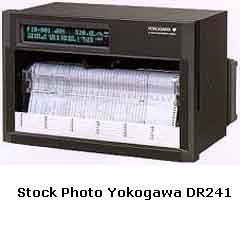 Chart Recorder Yokogawa Hybrid Recorder DR241