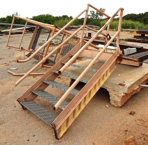 Staircases and Platform - Scrap Metal