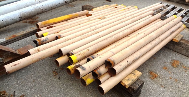 Scrap Pipe Lot #1 - 3-1/2 Inch OD