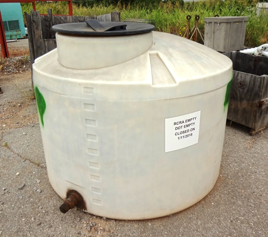 465 Gallon Plastic Tank