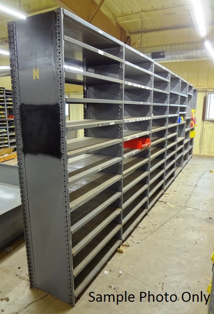 Metal Shelving with Hardware Lot 4