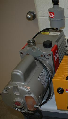 Vacuum Pump: Edwards 18 Two Stage  3/4 Hp