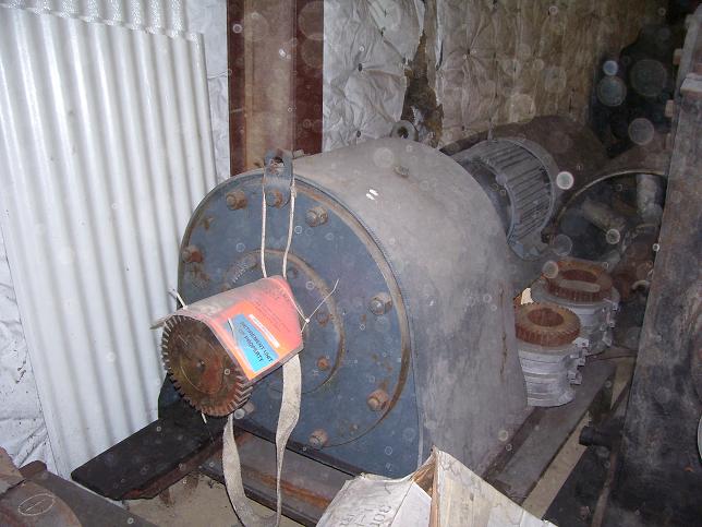 Falk Gear Reducer w/25 HP Drive Motor Skid Mounted