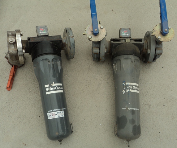 Atlas Copco Air Filter Housings  (Qty 2)