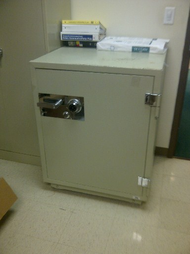 One (1) Melink Floor Safe