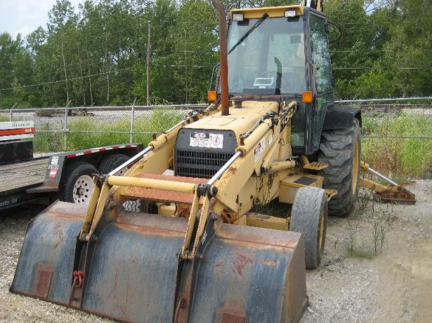 BACKHOE LOADER TRACTOR: Ford 655C