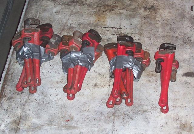 Pipe Wrench 12 inch (Qty 5)