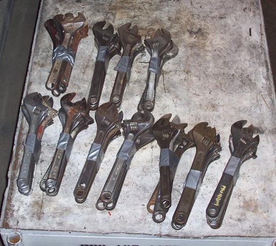 Adjustable Crescent Wrench 12 Inches (Qty 11)