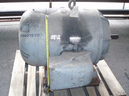  Electric Motor:  GE 100 HP ~ 440VAC 