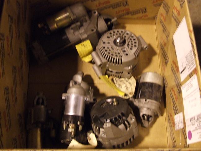 Auto Parts ~ Starters, Alternators, Misc (Skid 1)
