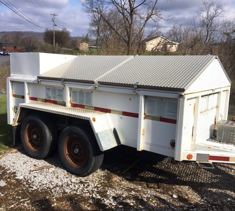 2000 Sauber 1599BT Battery Trailer (940030)
