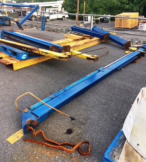 4 Post Drive on Auto Lift 12,000 lb. Capacity