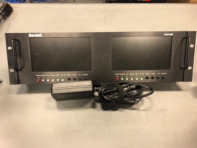 Marshall V R72P 2SDI Rack Mounted Dual Monitor