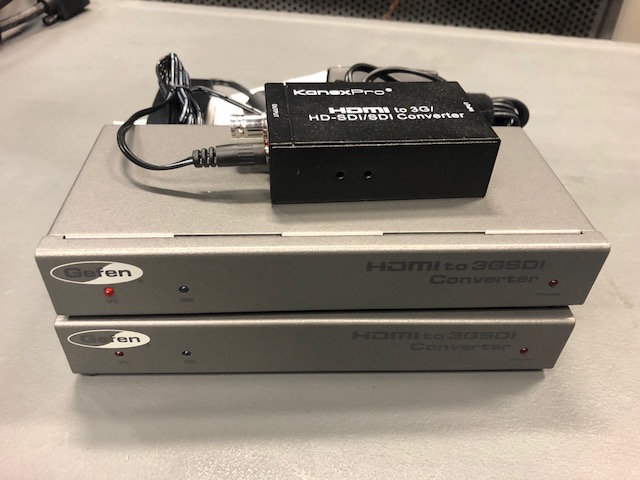Gefen HDMI to 3GSDI Converter Qty 2 and Kanex Pro HD SDI SDI Converter