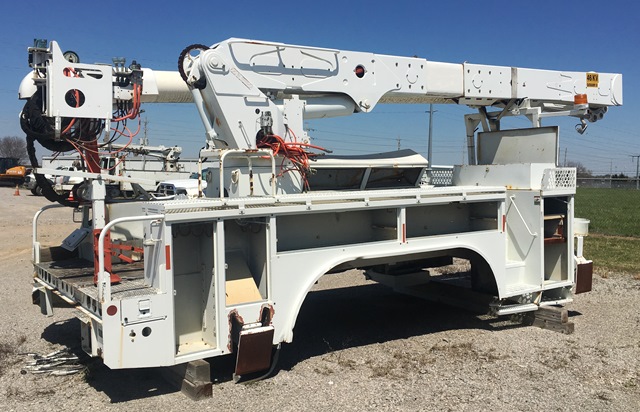 Altec Truck Body with Lifting Arm