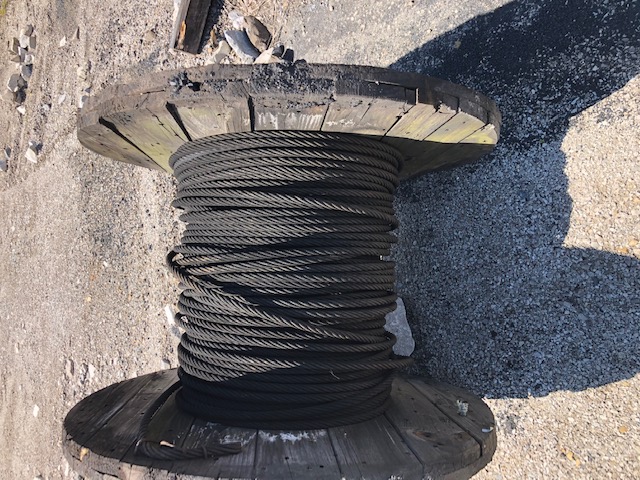 Steel Stranded Wire 5/8in (Apprx. 200 Ft)