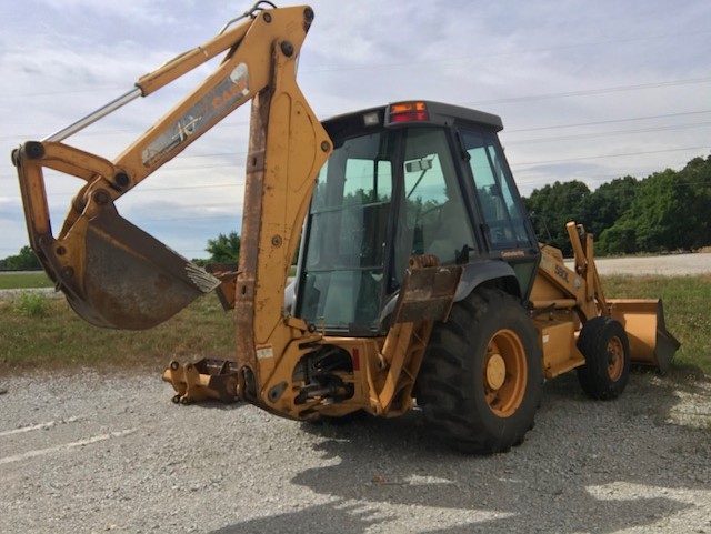 1997 Case 580L 2WD Construction King Backhoe/Loader with 3 Buckets