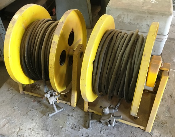 Cable Reels with Cable and Clamps - Qty. 2