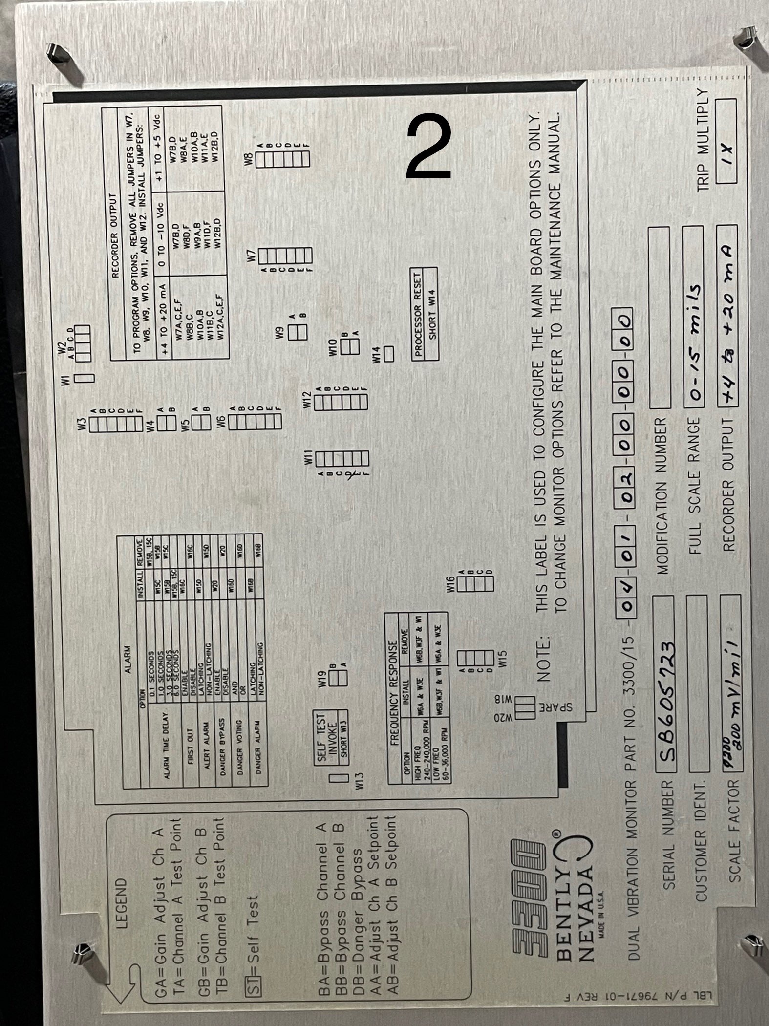 Lot of Used Bentley Nevada Parts 