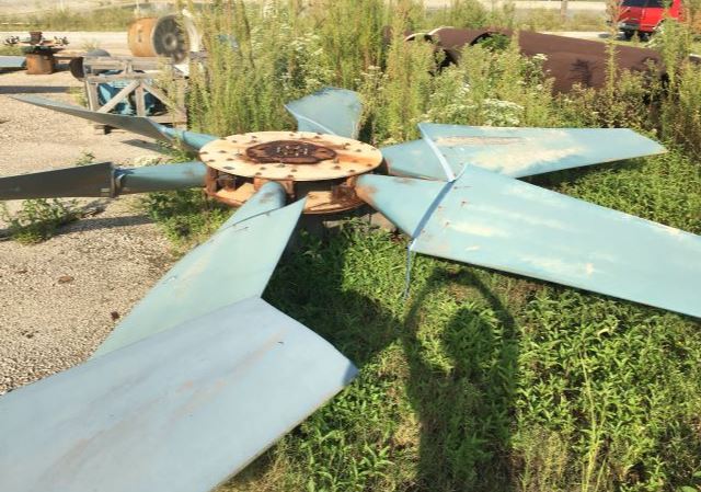 Fan Blade Assembly With Gearbox Lot 9