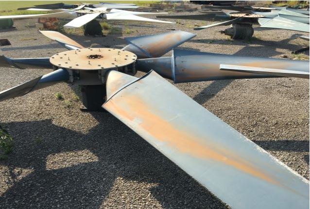 Fan Blade Assembly With Gearbox Lot 8