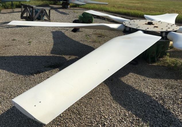 Fan Blade Assembly With Gearbox Lot 7