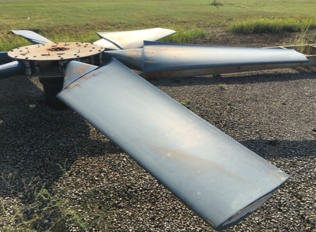 Fan Blade Assembly With Gearbox Lot 11