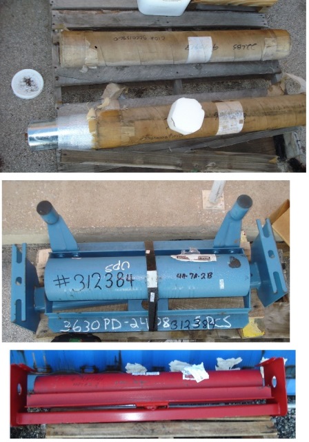 Conveyor Idlers  Qty 4