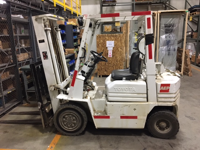 1986 Toyota Forklift (AEPID 950048)