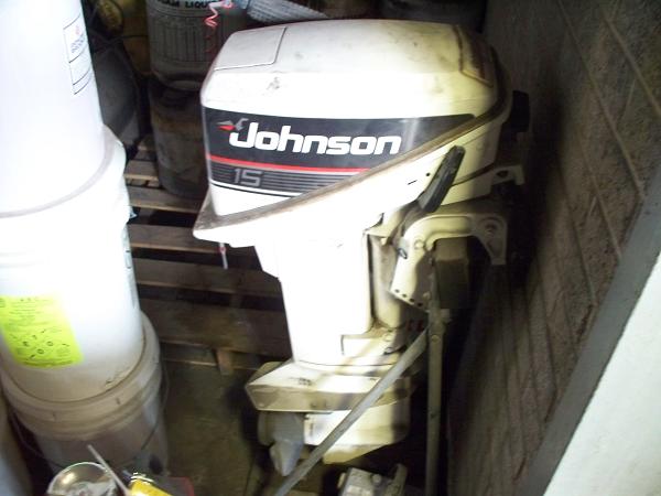 Boat Motor: Johnson 15 HP