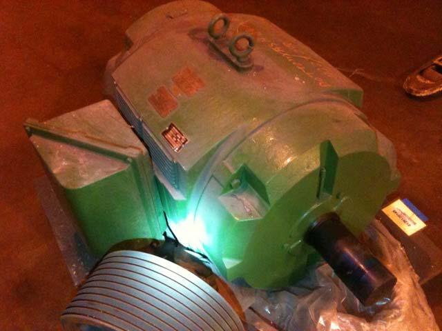 Motor: Reliance 200 HP