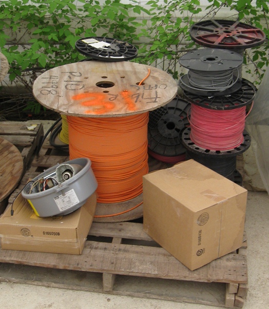 Pallet of Small Diameter Wire (lot 31)