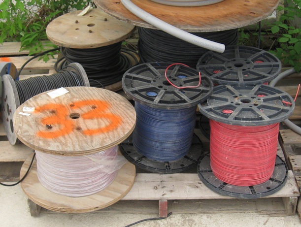 Pallet of Wire (lot 33)