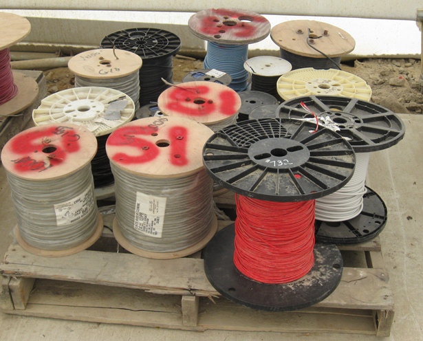 Pallet of Wire  16 Reels (lot 51)