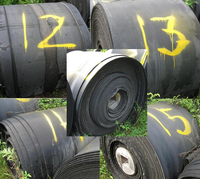 Fabric Conveyor Belt (42 inches, 5 rolls, 2225 feet)  Lot B