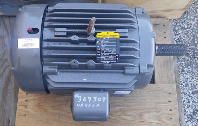 Baldor Reliance Industrial Electric Motor 20 HP