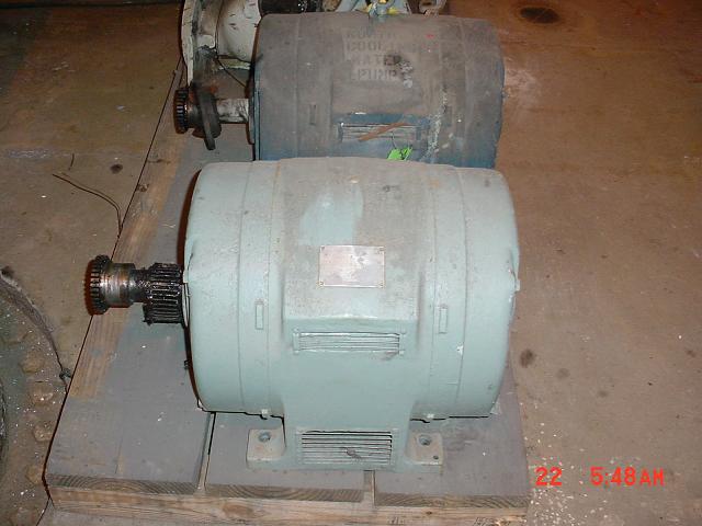Motor:  GE Induction 50HP