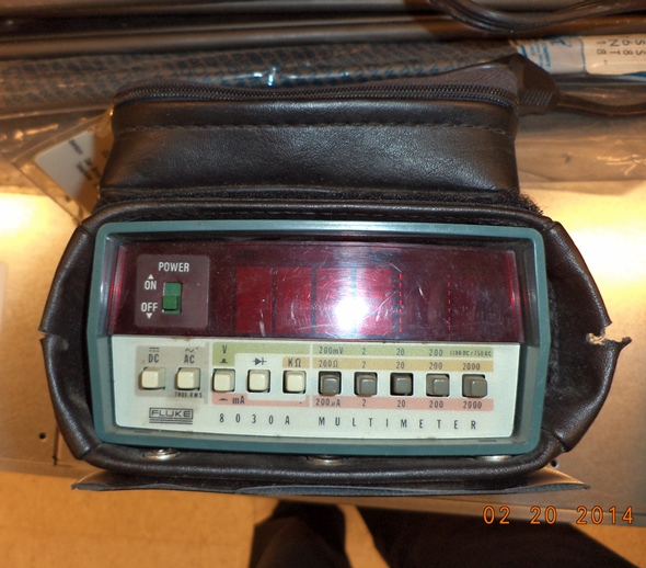 Multimeter with Case and Accessories